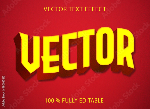 VECTOR TEXT EFFECT