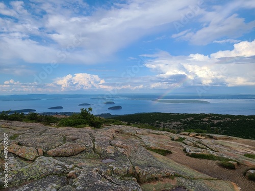 landscape with clouds