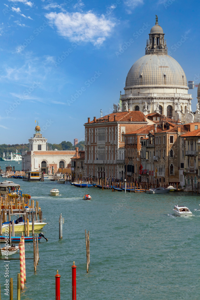 Canal Grande und Basilica di Santa Maria della Salute, Venedig