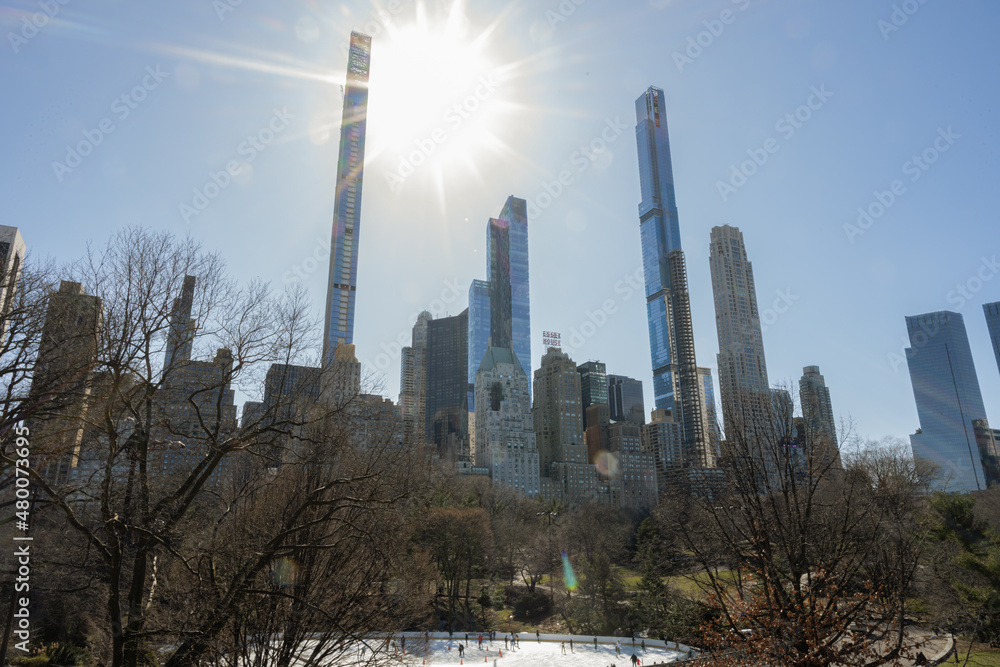 Fototapeta premium city skyline