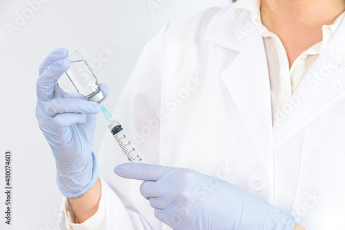 Nurse who works hard for humanity.