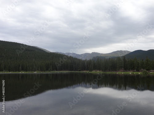 lake in the mountains