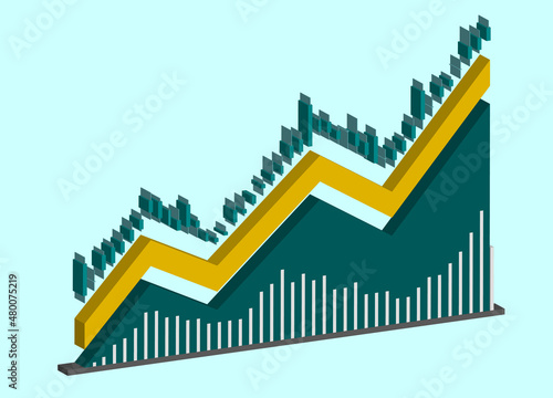 Stock market index in the capital market, financial freedom, growth skills to get profit