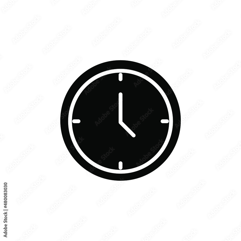 Clock, Timer, Time Solid Icon, Vector, Illustration, Logo Template. Suitable For Many Purposes. Clock, Timer, Time Solid Icon, Vector, Illustration, Logo Template. Suitable For Many Purposes.