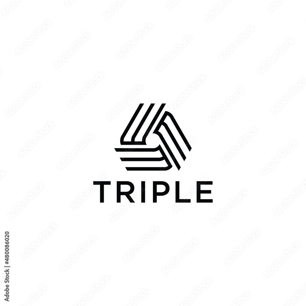logo design initials triple E