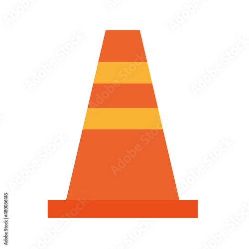 orange signaling cone