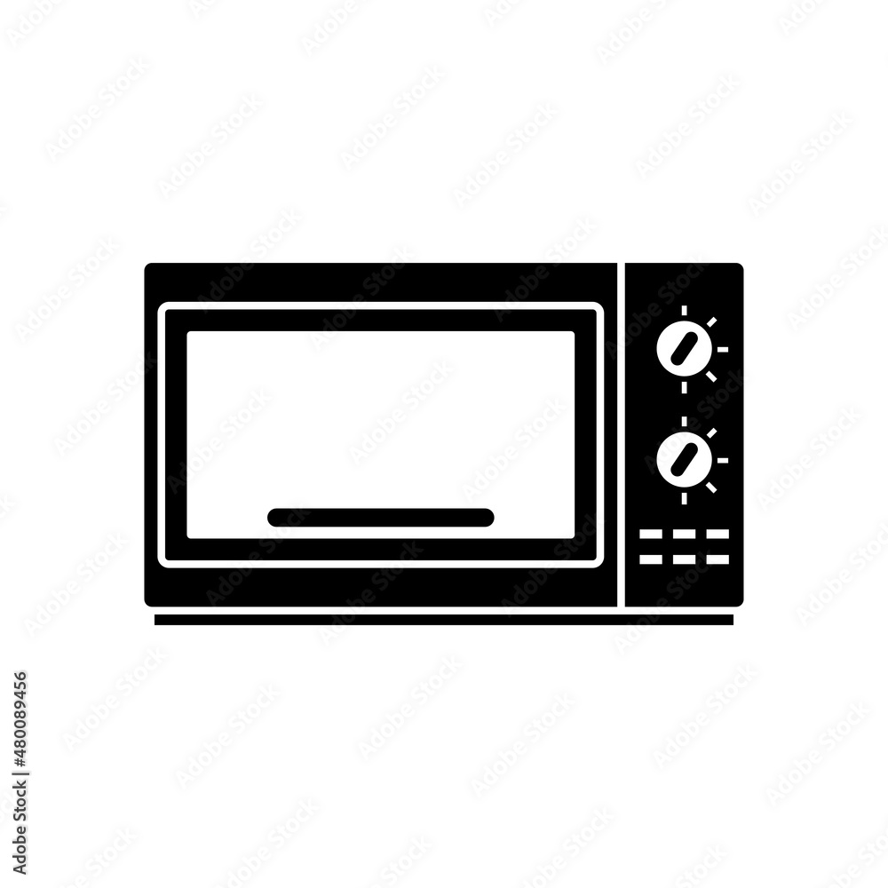 Microwave icon design template vector isolated Microwave icon design template vector isolated