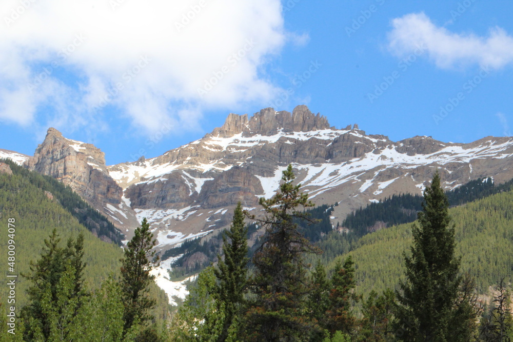 Clouds Over The Peak, Jasper National Park, Alberta Clouds Over The Peak, Jasper National Park, Alberta