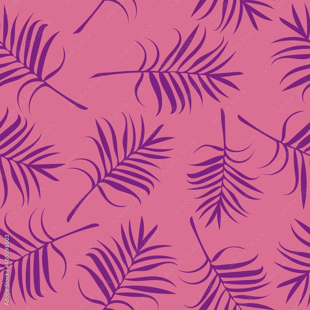 palm leaves tropical seamless pattern. hand drawn vector. wallpaper, textile, wrapping paper, background, floral print. trendy colors 2022. palm leaves tropical seamless pattern. hand drawn vector. wallpaper, textile, wrapping paper, background, floral print. trendy colors 2022.