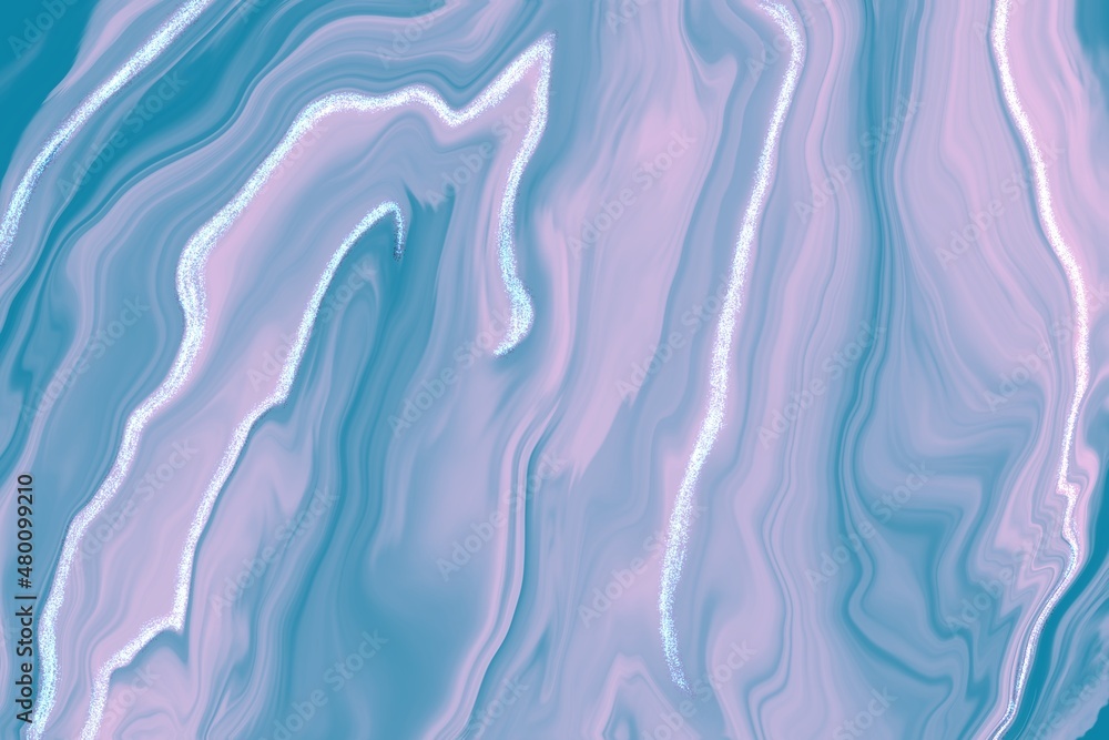 Abstract liquid marble background, texture.
