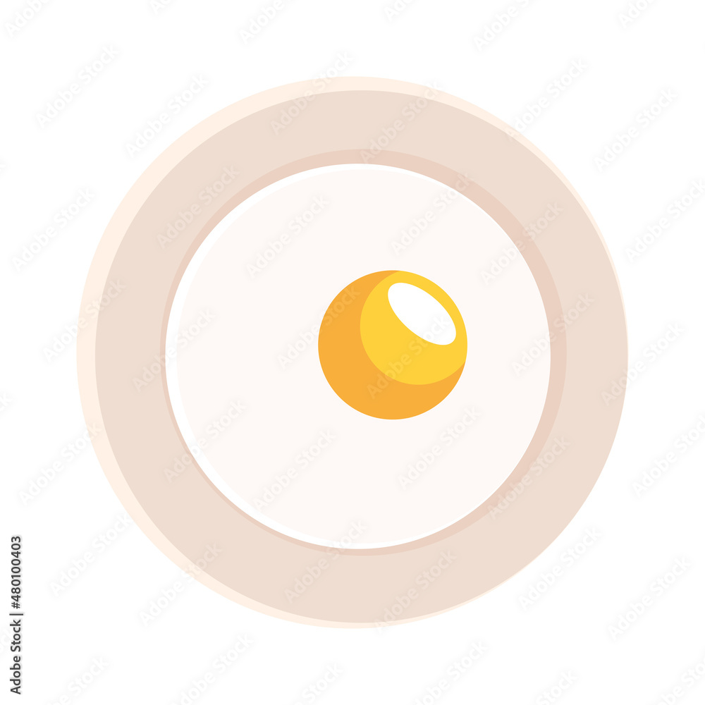 egg fried in dish egg fried in dish
