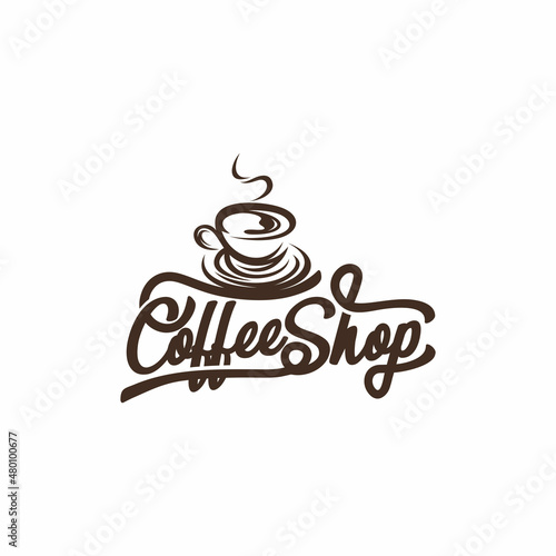 Coffee Logo design vector template. 