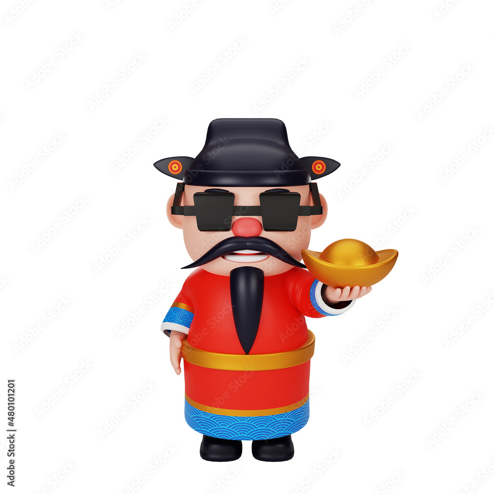 god of wealth chinese new year concept god of wealth chinese new year concept