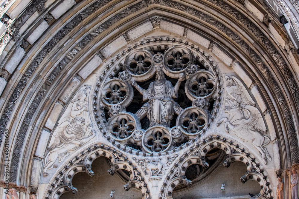 detail of the Cathedral of Saint John the Divine