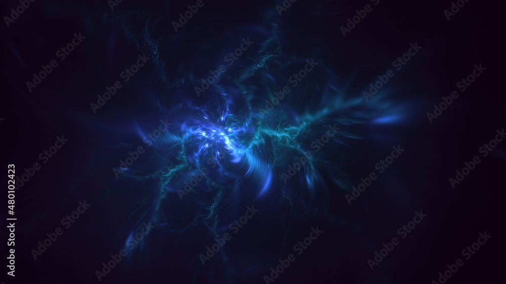 3D rendering abstract colorful fractal light background 3D rendering abstract colorful fractal light background