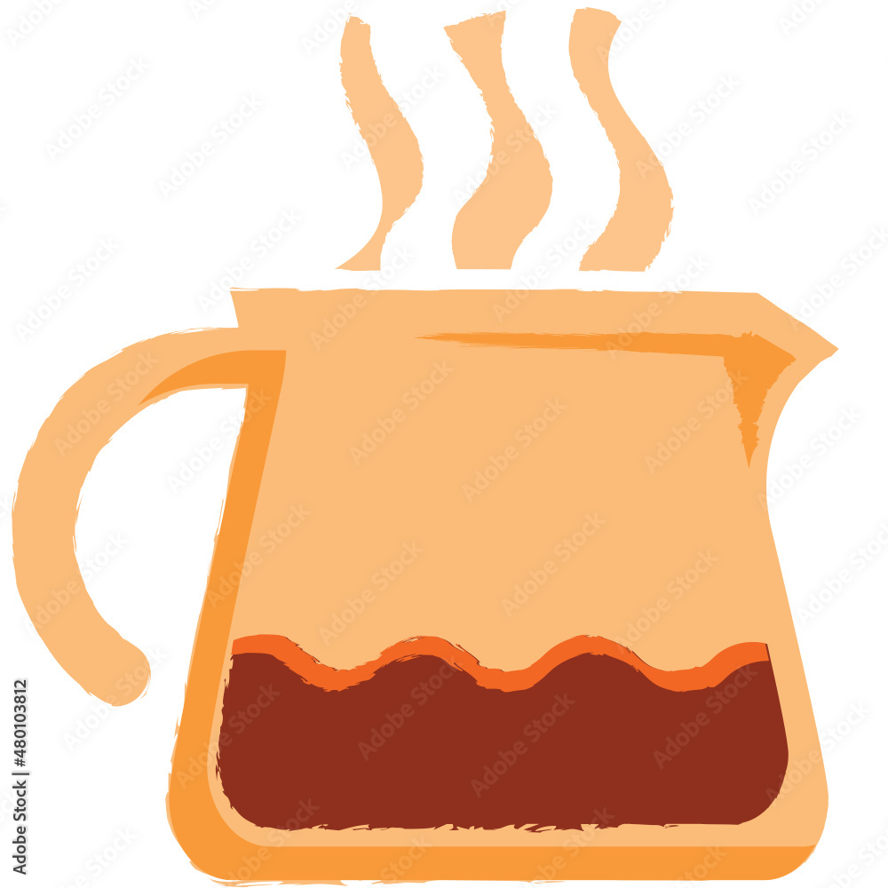 drip coffee in glass jug icon design drip coffee in glass jug icon design