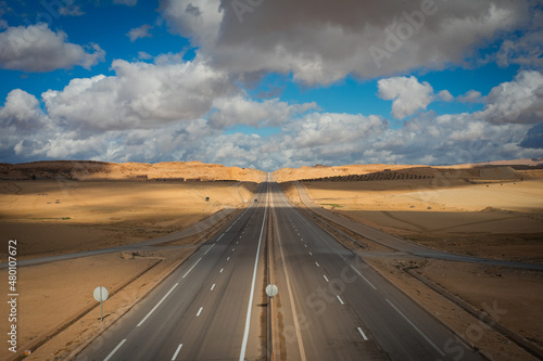 highway in desert