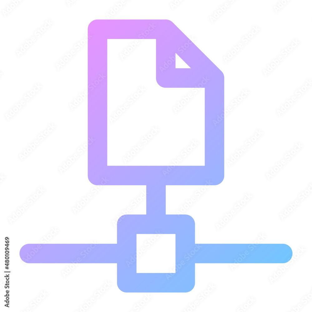 document gradient icon document gradient icon