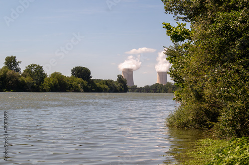 Nuclear power plant of golfech, France