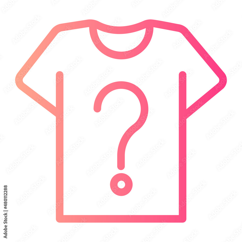 Outfit gradient icon