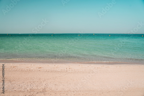 Beautiful Beach on a Sunny Day © Sergey