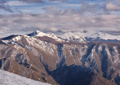 Inverno sui Monti Simbruini