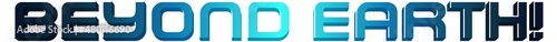 Beyond Earth word logo design