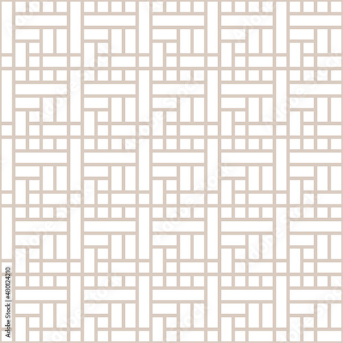 Grey white squares seamless pattern.
