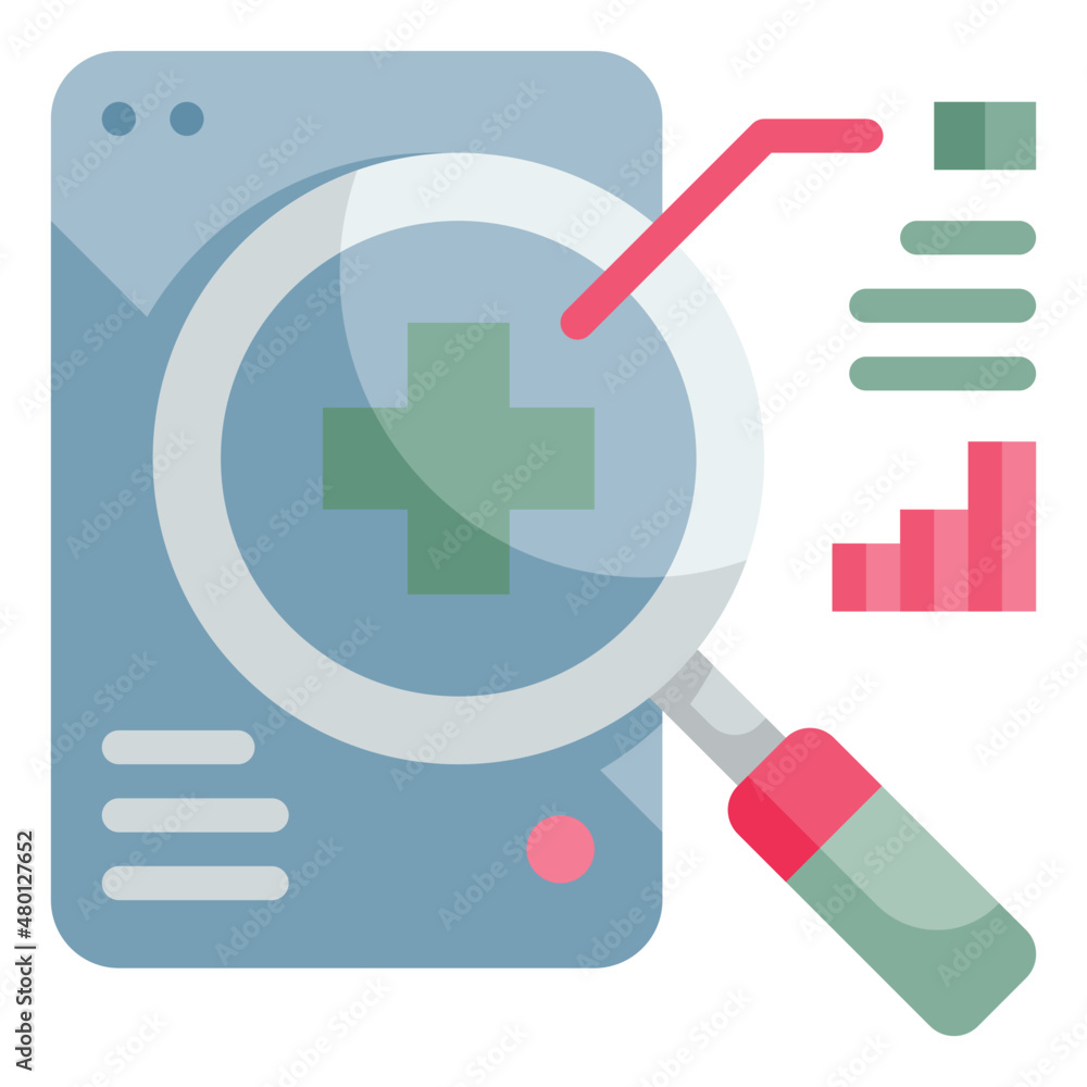 research flat icon research flat icon