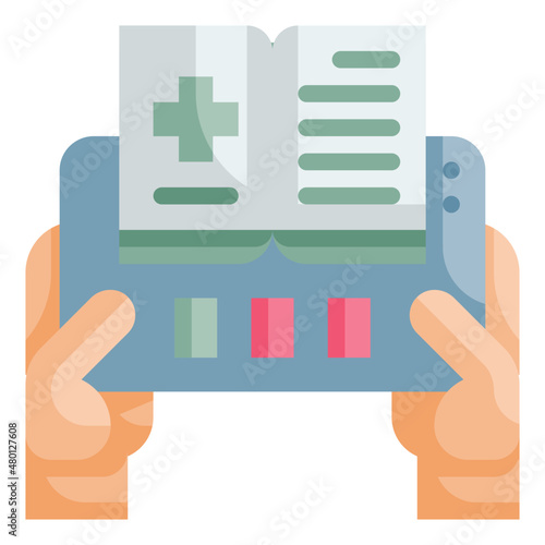 ebook flat icon