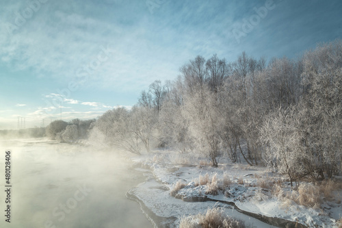 morning river