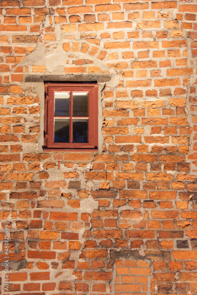 Fenster in der Mauer