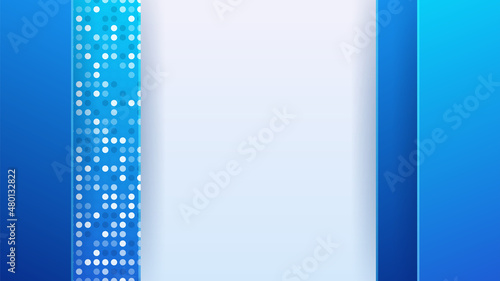 Modern halftone Blue Colorful abstract Design Background