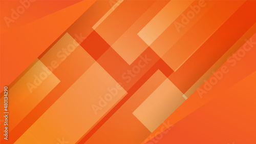 Gradient shape orange Colorful abstract Design Background