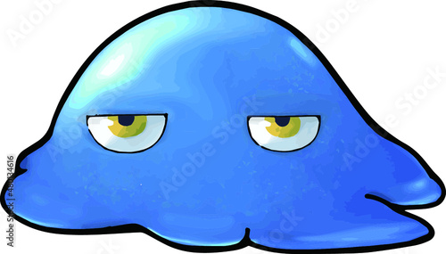 スライム　ブルースライム　モンスター　ゼリー