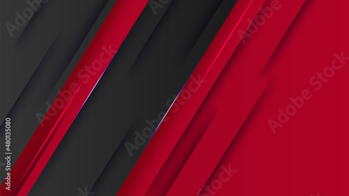 Business red Colorful abstract Design Background