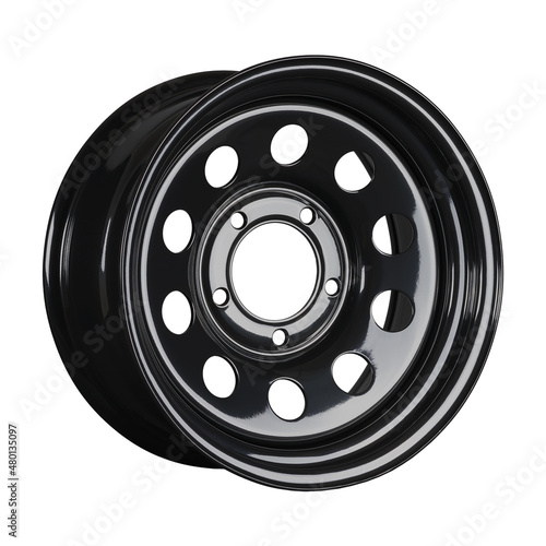 Black Steel Modular Wheel