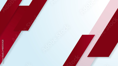 Minimalism gradient red Geometric Blue Colorful abstract Design Background