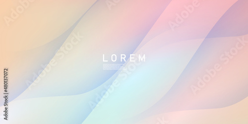abstract vector background Soft pastel gradation bright creative ideas