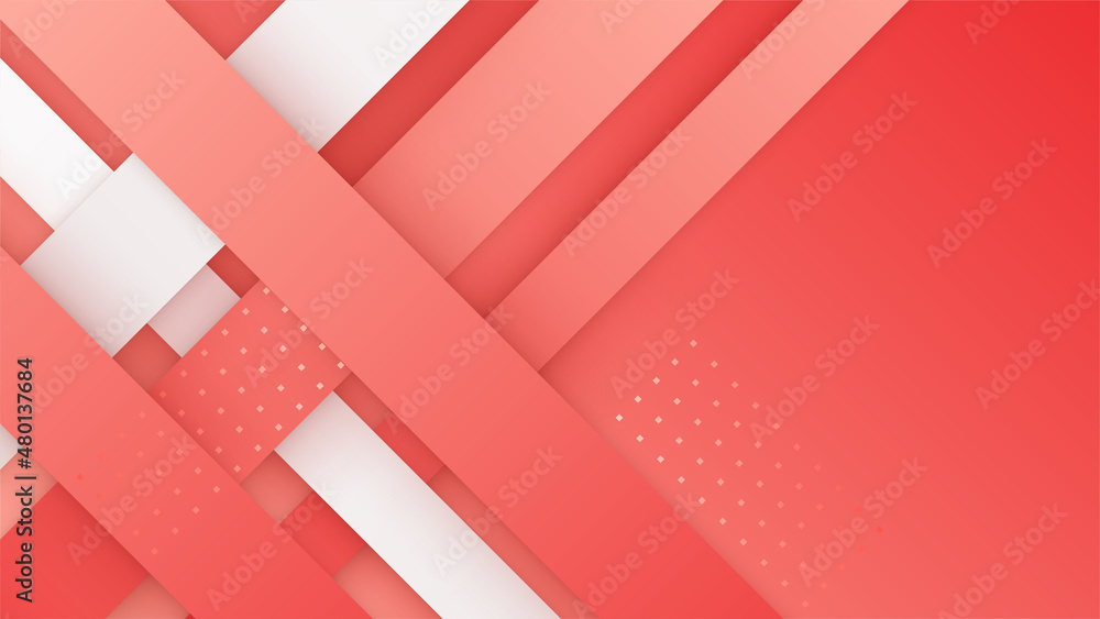 Fototapeta premium Corporate business red Colorful abstract Design Background