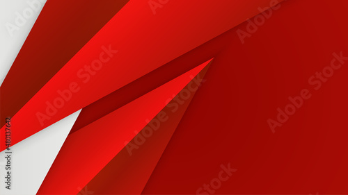 Business Geometric red Colorful abstract Design Background