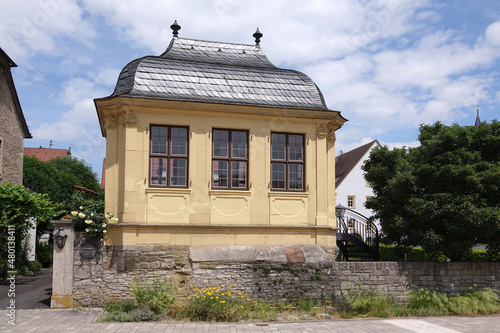 Balthasar Neumanns Gartenpavillon in Randersacker Fotobehang