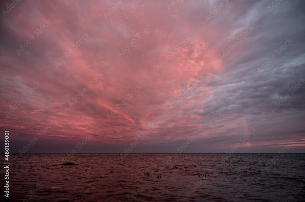 Landschaftsaufnahmen der Insel Fehmarn bei Sonnenuntergan Landschaftsaufnahmen der Insel Fehmarn bei Sonnenuntergan