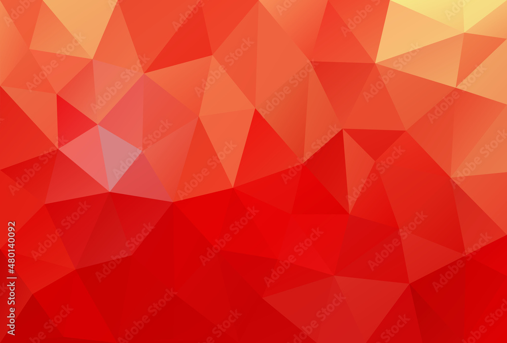 Obraz premium Red Pattern geometric.