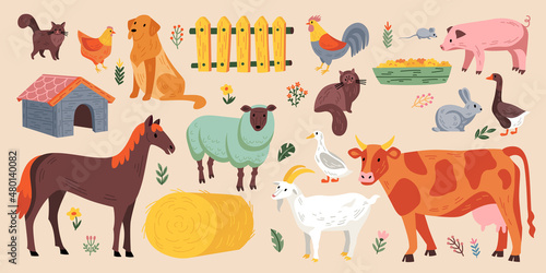 Farm Animals Set