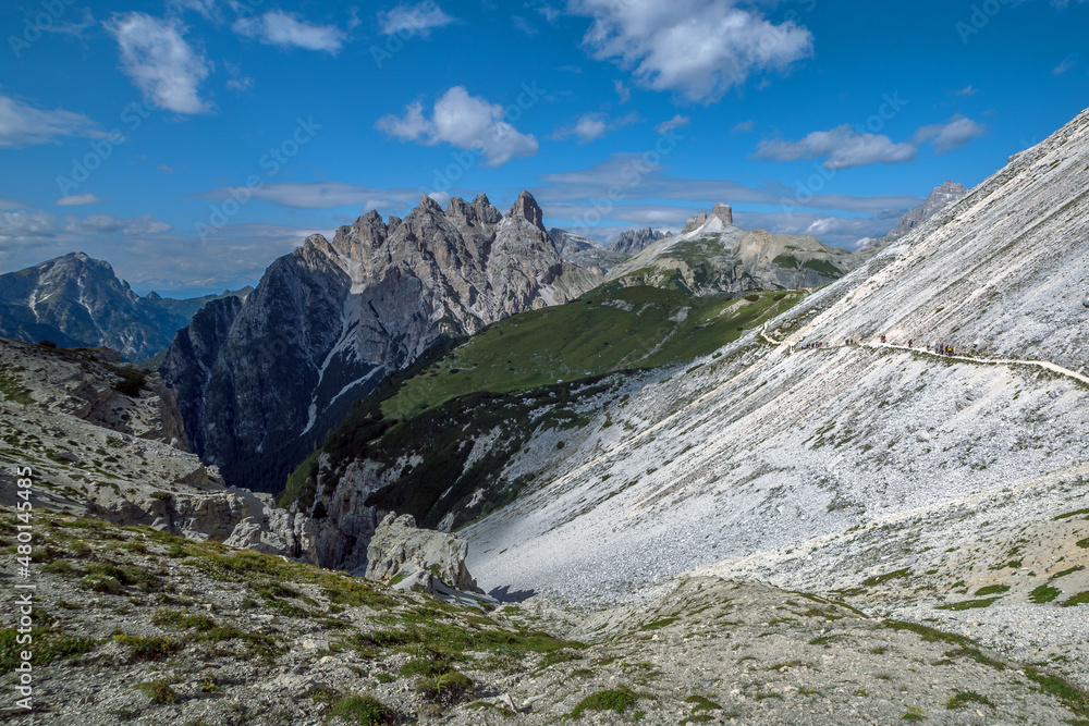 Val Fiscalina alps panorama, Italy, Trentino alto Adige