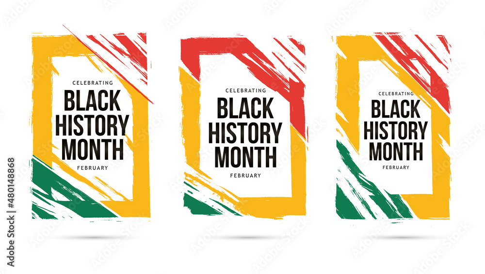Black history month celebrate 2022. vector illustration design graphic Black history month
