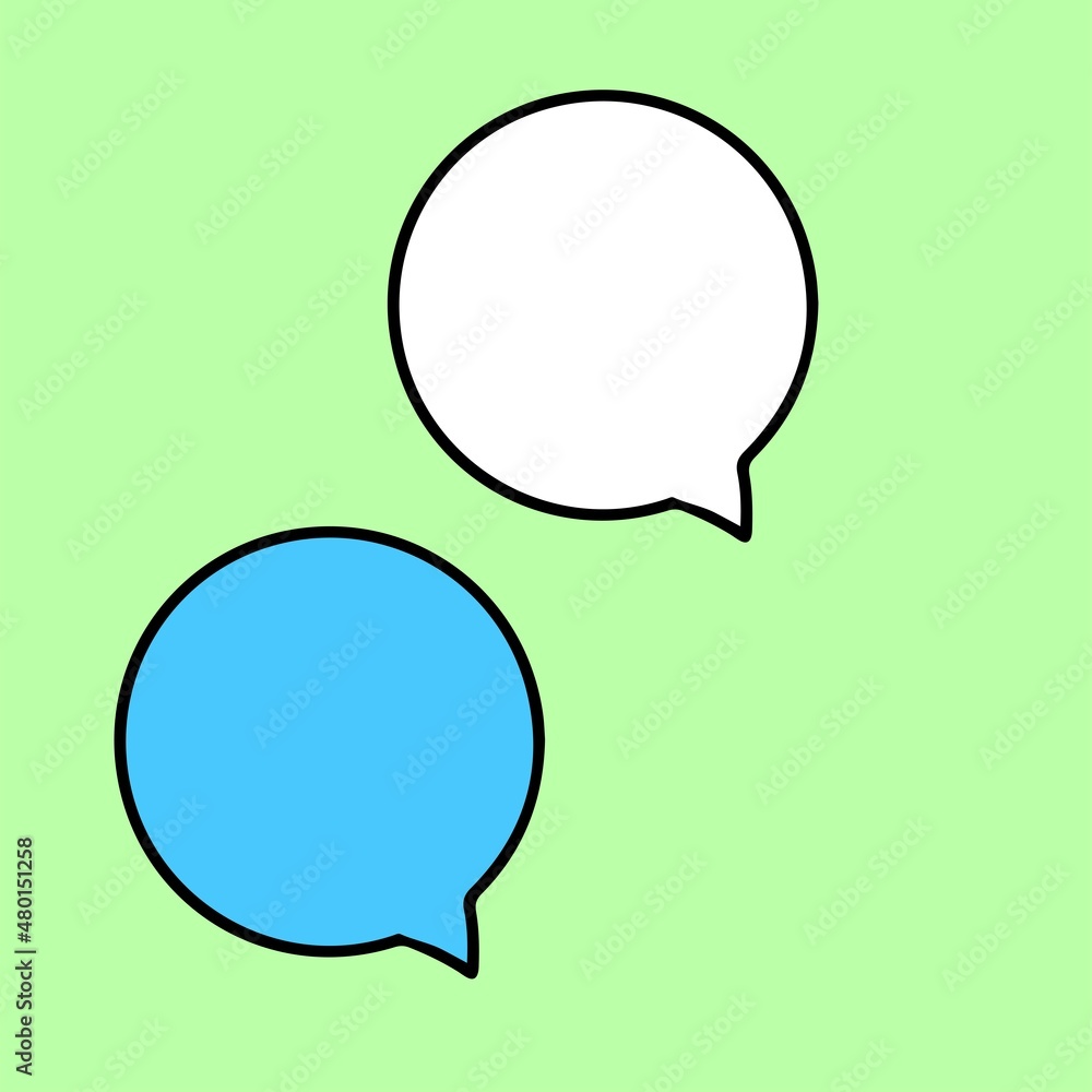 set of bubbles talk element design. Bubble comic speech set set of bubbles talk element design. Bubble comic speech set