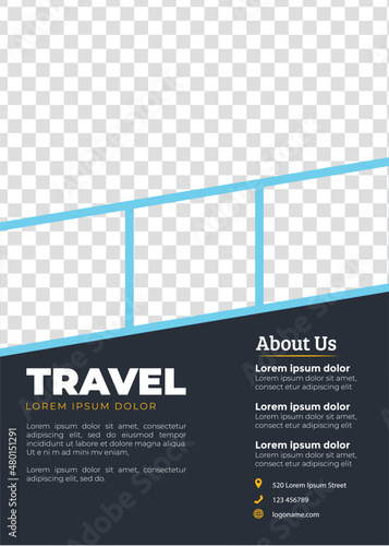 Travel Flyer Design Template 