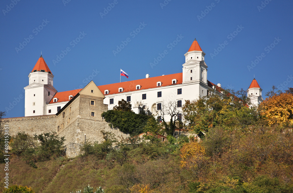 View of Bratislava Castle. Slovakia